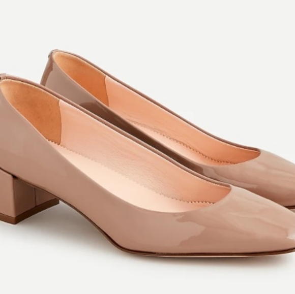 J. Crew Shoes - JCrew Nude Block Heels (Recommended 6H)